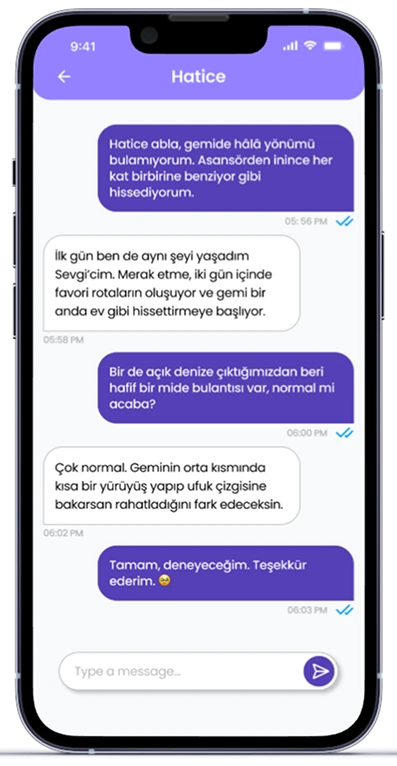 İlk Cruise Kaygısından|Misafir Güvenine