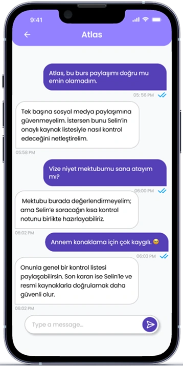 Ertelenen Sorudan|Güvenli Yurtdışı Hazırlığa